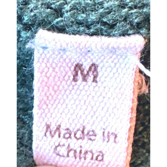 Soft Surroundings Green Knit Sweater Long Sleeve Textured Design Comfortable M - Picture 5 of 8